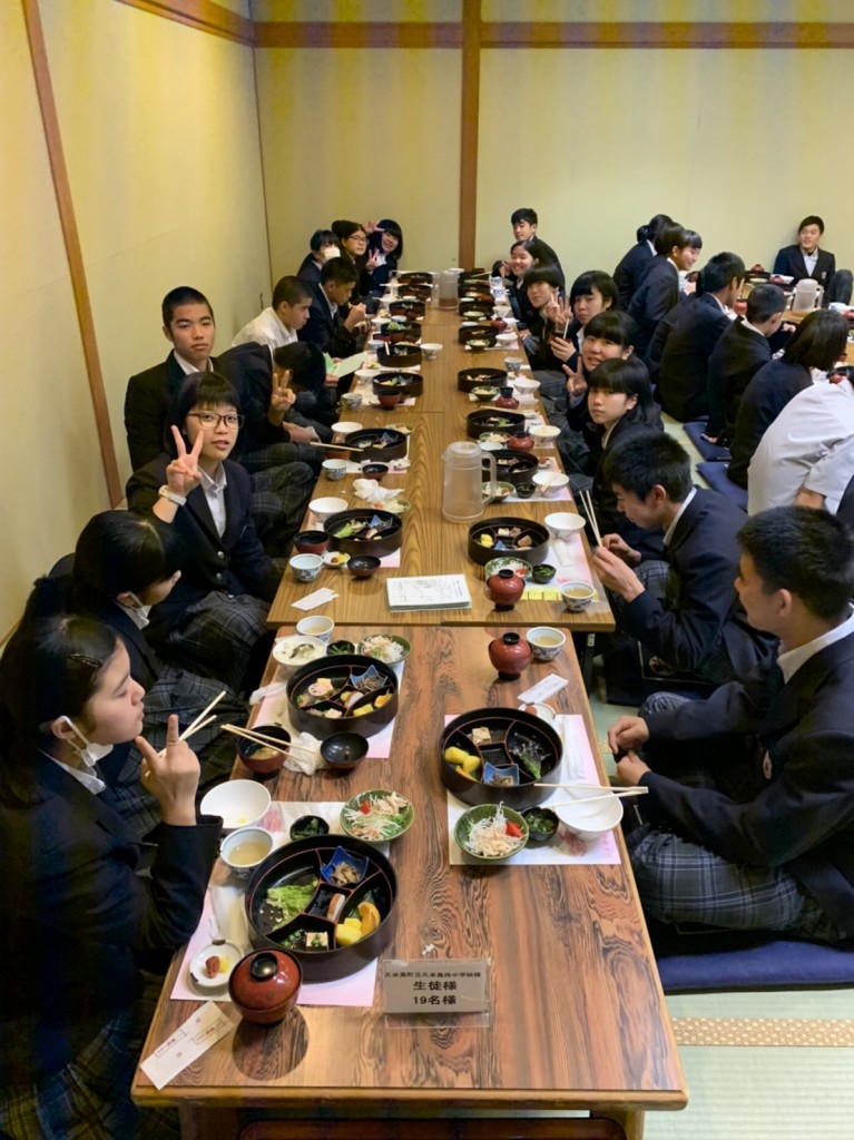 2日目朝食の様子